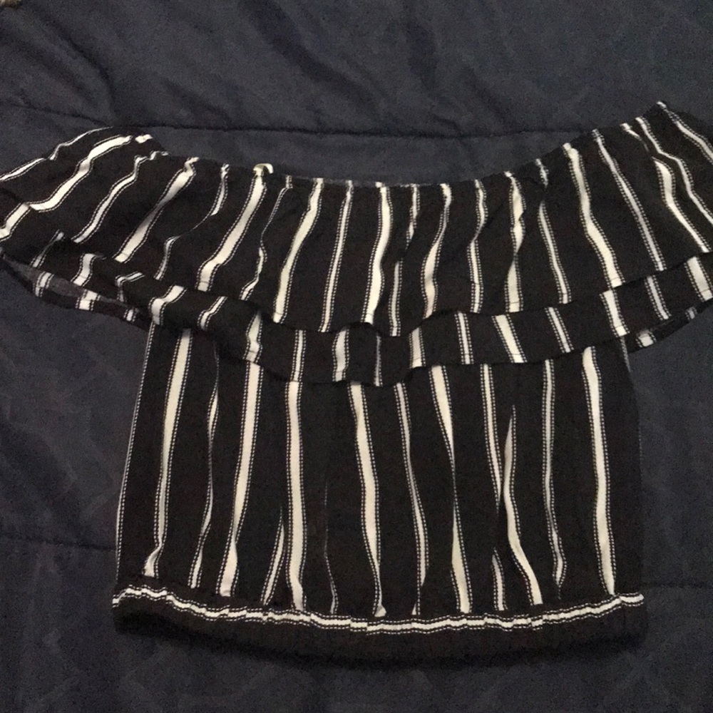 Off the shoulder flow top